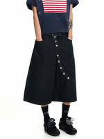 ,6244621863319,6244621863320,6244621863321,6244621863322, Diagonal Button Loose Wide-Leg Denim Pants