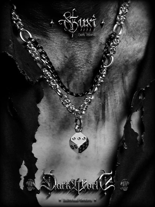 Dice Pendant Necklace 4