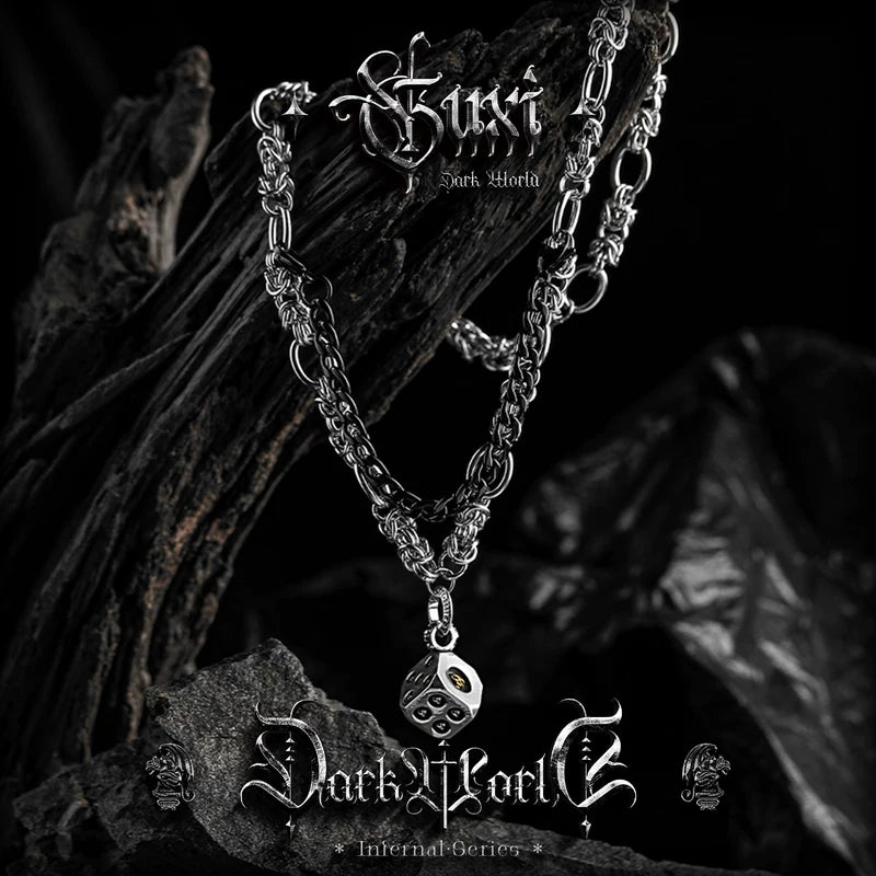 5129031707593, Dice Pendant Necklace