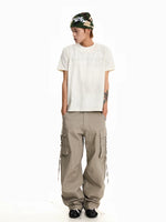 Distressed Boxy Short Sleeve T-Shirt 5