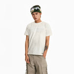 6206524403986,6206524403987,6206524403988,6206524403989, Distressed Boxy Short Sleeve T-Shirt