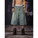 6242248543967,6242248543968,6242248543969,6242248543970, Distressed Button Cropped Jeans