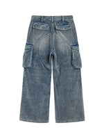 Distressed Corduroy Cargo Pants 2