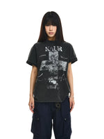 Distressed Cross Print T-Shirt 2