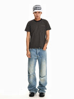 Distressed Flared Baggy Jeans 4