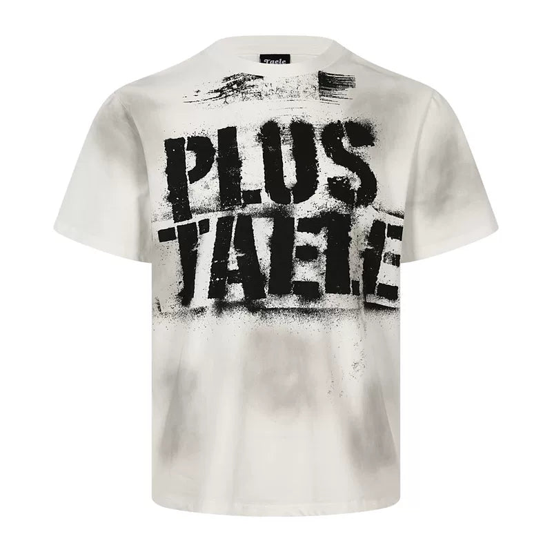 6252521623288,6252521623289,6252521623290,6252521623291, Distressed Graffiti Cotton Crew Neck T-Shirt
