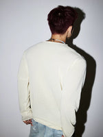 Distressed Graphic Long-Sleeve T-Shirt 4
