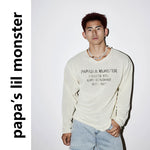 6060234612870,6060234612871,6060234612872, Distressed Graphic Long-Sleeve T-Shirt