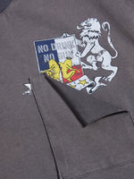 Distressed Graphic Pocket T-Shirt 3