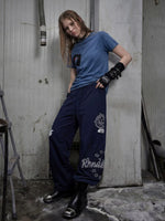Distressed Graphic Print Cotton T-Shirt 5
