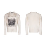 5927823480493,5927823480494,5927823480495, Distressed Graphic Print Long-Sleeve T-Shirt