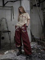 Distressed Graphic Print Short-Sleeve T-Shirt 5