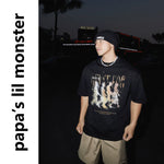 5922237967349,5922237967350,5922237967351, Distressed Graphic Print Short-Sleeve T-Shirt