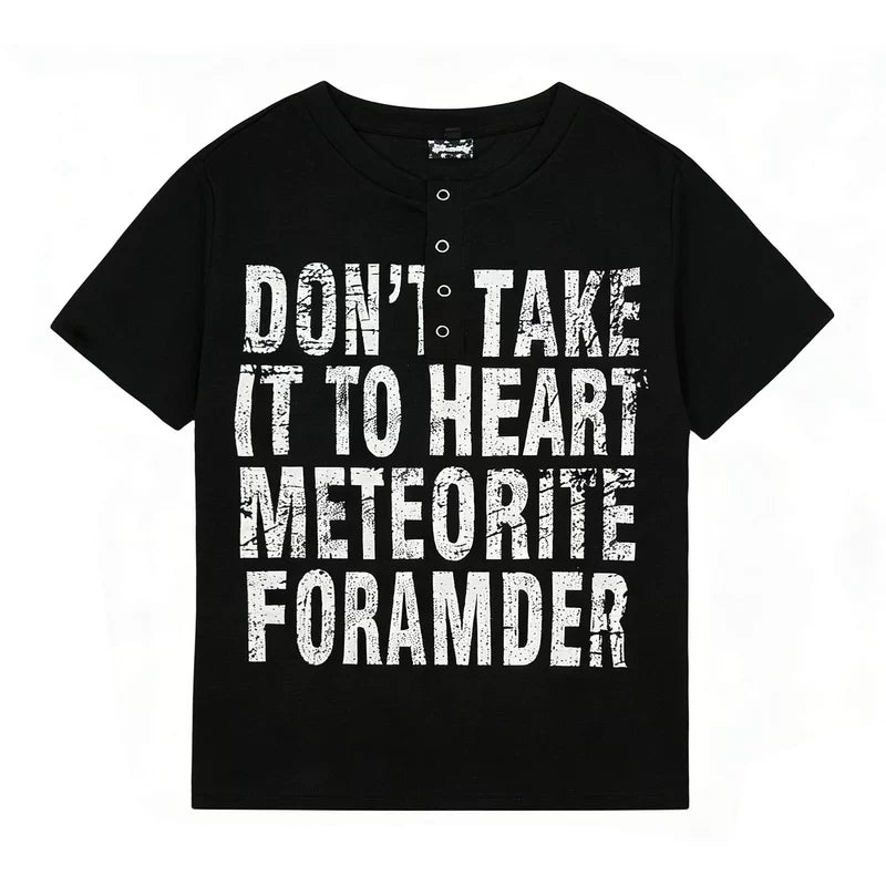 6074717696007,6074717696008,6074717696009, Distressed Graphic Print T-Shirt