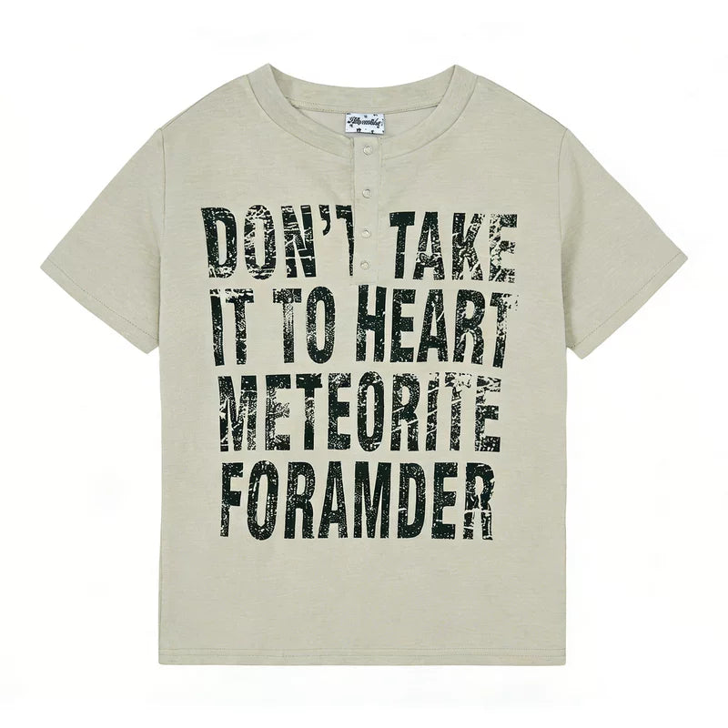 6074717696010,6074717696011,6074717696012, Distressed Graphic Print T-Shirt