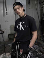 Distressed Graphic Short-Sleeve T-Shirt 2