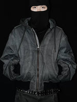 Distressed Oversized MA-1 Bomber Jacket 1