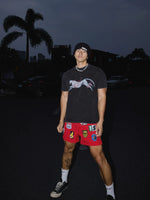 Distressed Panther Print Short-Sleeve T-Shirt 2