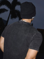 Distressed Panther Print Short-Sleeve T-Shirt 4