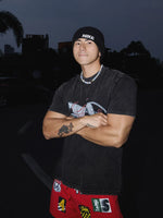 Distressed Panther Print Short-Sleeve T-Shirt 5
