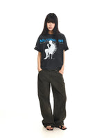Distressed Patchwork Cargo Pants 4