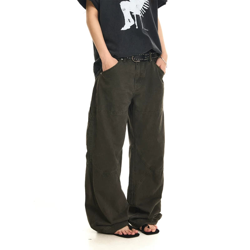 6082582844679,6082582844680,6082582844681,6082582844682, Distressed Patchwork Cargo Pants