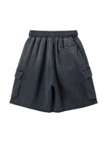 Distressed Pocket Cargo Shorts 2