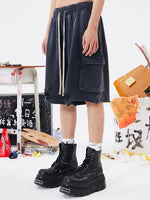 Distressed Pocket Cargo Shorts 3