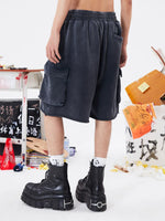 Distressed Pocket Cargo Shorts 5