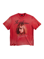 ,6112994533728,6112994533729,6112994533730,6112994533731, Distressed Portrait Graphic T-Shirt