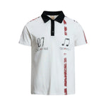 6094809204796,6094809204797,6094809204798,6094809204799, Distressed Print Cotton Polo Shirt