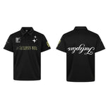 6089521073663,6253902091589,6253902091590,6253902091591, Distressed Print Polo T-Shirt