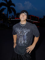 Distressed Retro Graphic Short-Sleeve T-Shirt 1