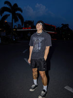 Distressed Retro Graphic Short-Sleeve T-Shirt 2