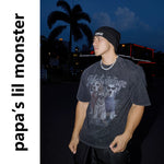 6263162971127,6263162971128,6263162971129, Distressed Retro Graphic Short-Sleeve T-Shirt