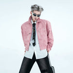 5073861004144,5073861004145,5073861004146, Distressed Retro Short PU Leather Jacket