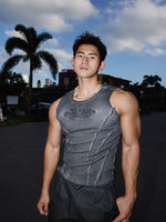 Distressed Ribbed Patchwork Street Style Vest 1