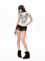 Distressed Slim Fit Graphic T-Shirt 4