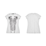 6231711294970,6231711294971,6231711294972,6231711294973, Distressed Slim Fit Graphic T-Shirt