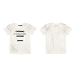 6232438538362,6232438538363,6232438538364,6232438538365, Distressed Slim Fit Short-Sleeve T-Shirt
