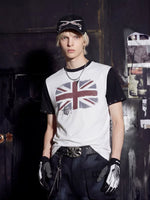 Distressed Union Jack Graphic Street T-Shirt 2