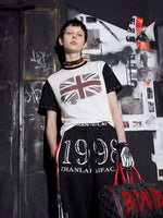 Distressed Union Jack Graphic Street T-Shirt 3