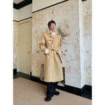 Double-Breasted Belted Trench Coat 4