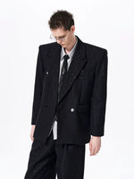 Double-Breasted Starry Sky Suit with Pants 2