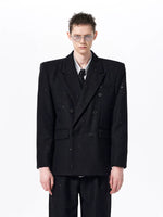 Double-Breasted Starry Sky Suit with Pants 3