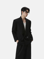 Double-Breasted Suit with Wide-Leg Pants 4
