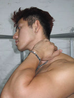 Double-Layer Cuban Chain Pearl ID Bracelet 3