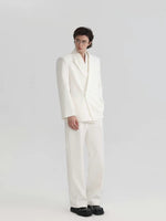 Double-Layer Minimalist Suit with Pants 5