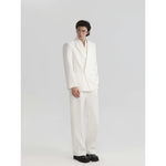 6036727585457,6036727585458,6036727585459, Double-Layer Minimalist Suit with Pants