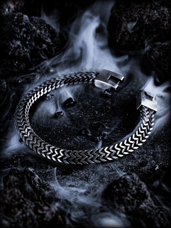 Double-Layer Titanium Steel Chain Bracelet 1
